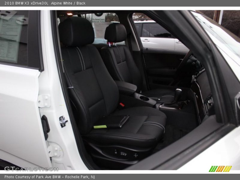 Alpine White / Black 2010 BMW X3 xDrive30i