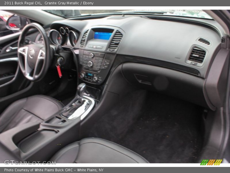 Granite Gray Metallic / Ebony 2011 Buick Regal CXL
