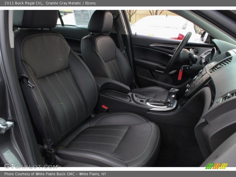 Granite Gray Metallic / Ebony 2011 Buick Regal CXL
