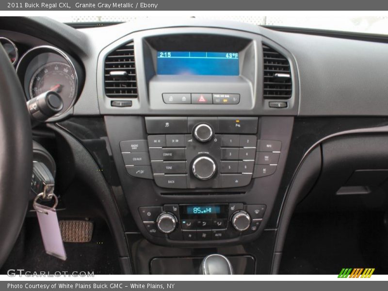 Granite Gray Metallic / Ebony 2011 Buick Regal CXL