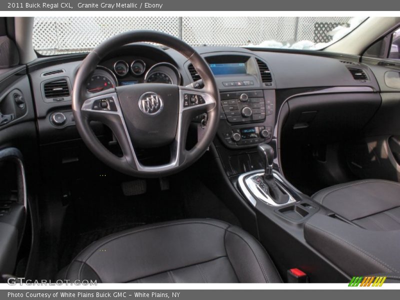 Granite Gray Metallic / Ebony 2011 Buick Regal CXL