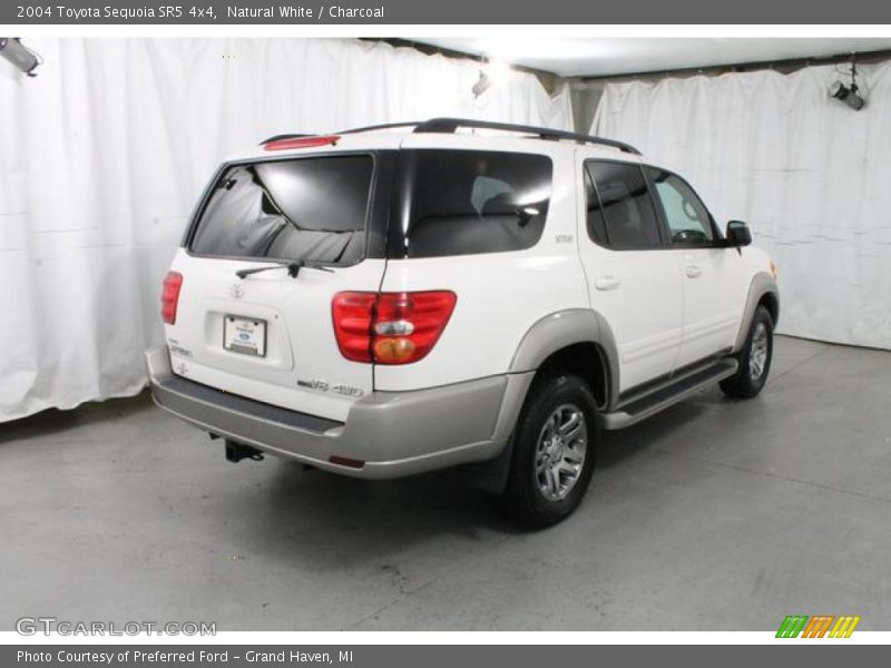 Natural White / Charcoal 2004 Toyota Sequoia SR5 4x4