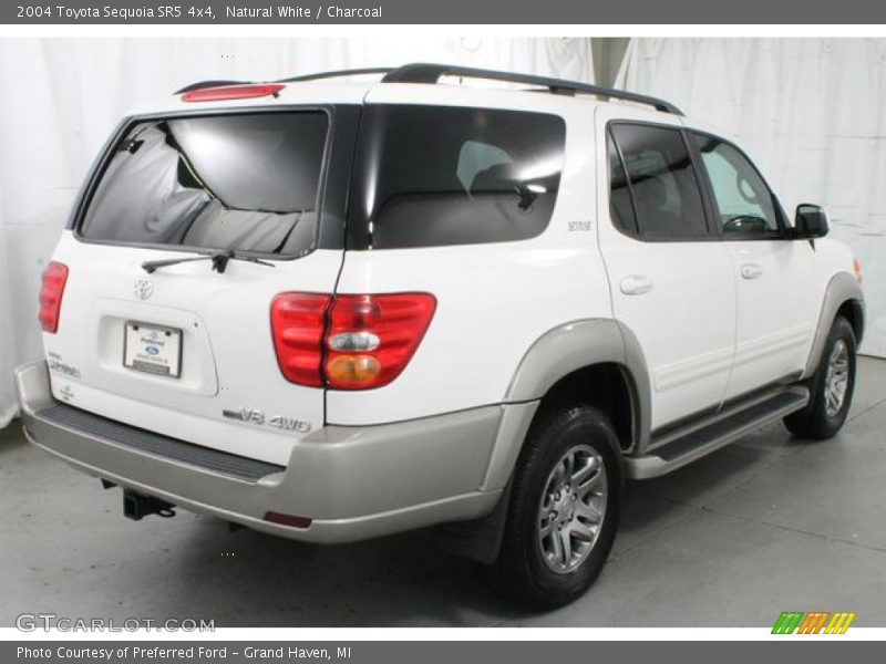 Natural White / Charcoal 2004 Toyota Sequoia SR5 4x4