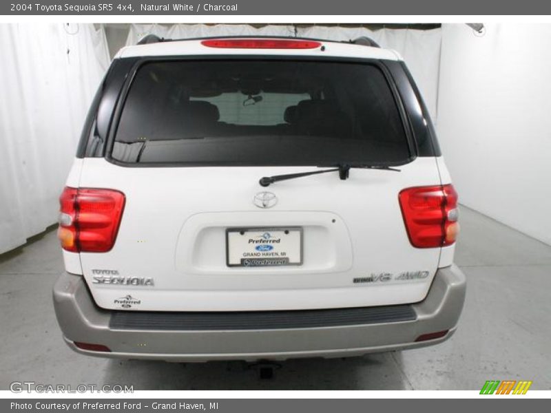 Natural White / Charcoal 2004 Toyota Sequoia SR5 4x4