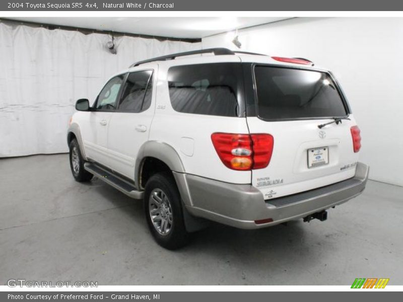 Natural White / Charcoal 2004 Toyota Sequoia SR5 4x4