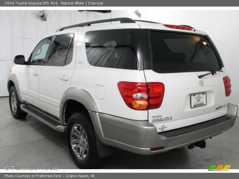 Natural White / Charcoal 2004 Toyota Sequoia SR5 4x4