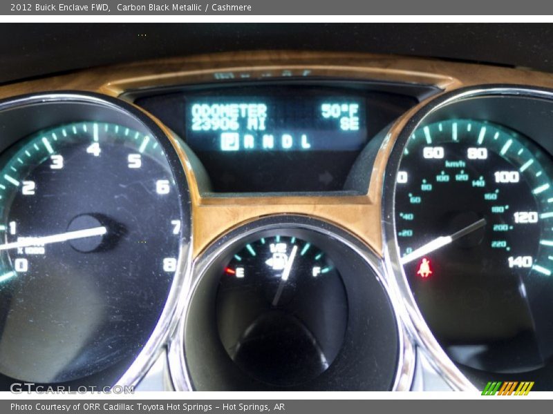 Carbon Black Metallic / Cashmere 2012 Buick Enclave FWD