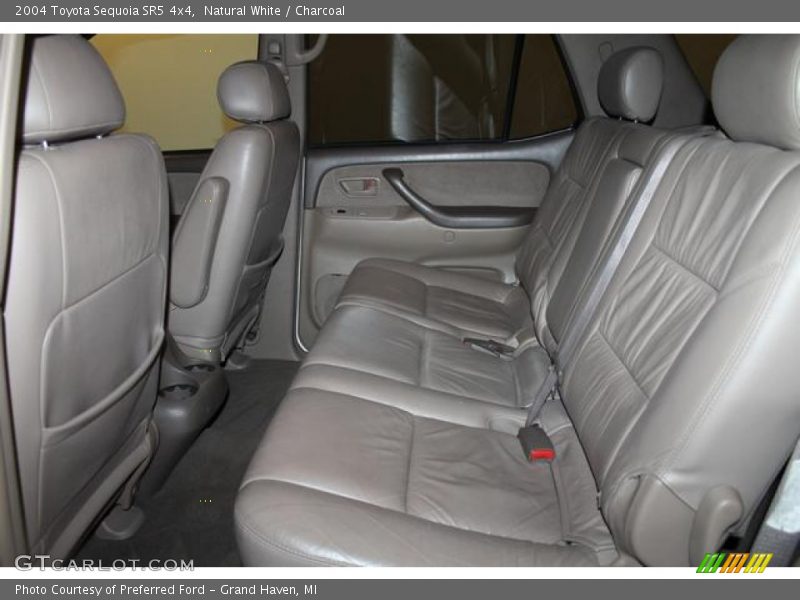 Natural White / Charcoal 2004 Toyota Sequoia SR5 4x4
