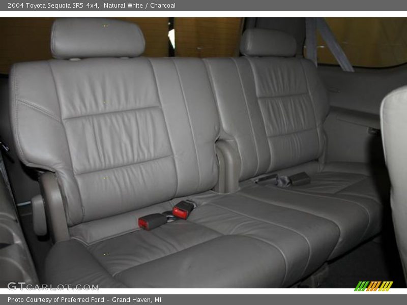 Natural White / Charcoal 2004 Toyota Sequoia SR5 4x4
