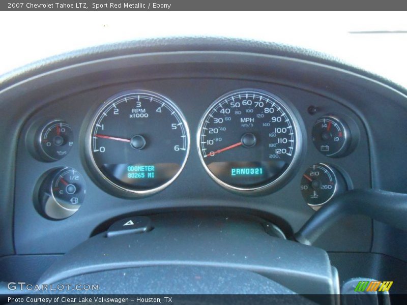  2007 Tahoe LTZ LTZ Gauges