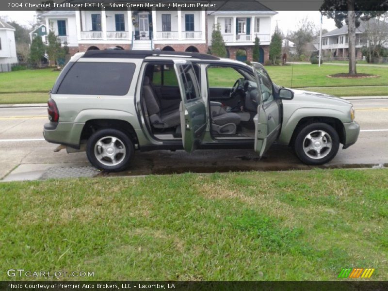 Silver Green Metallic / Medium Pewter 2004 Chevrolet TrailBlazer EXT LS