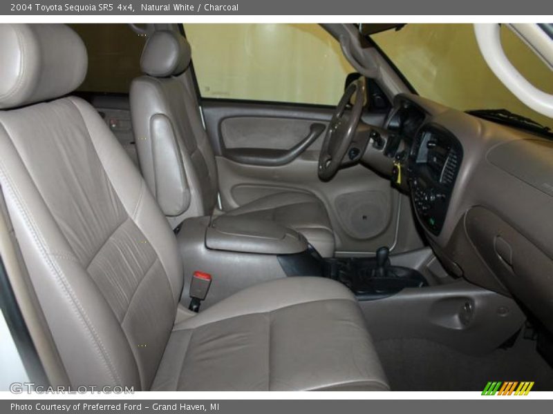 Natural White / Charcoal 2004 Toyota Sequoia SR5 4x4