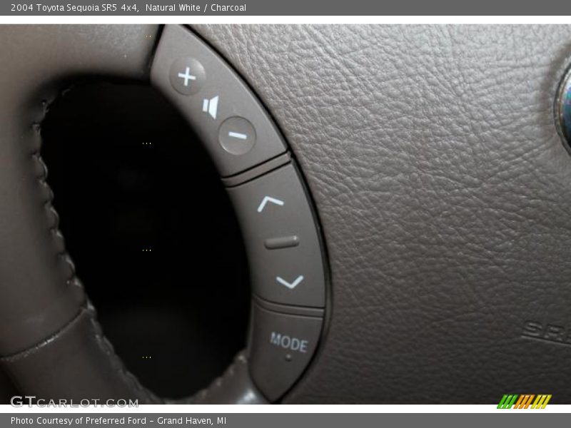 Natural White / Charcoal 2004 Toyota Sequoia SR5 4x4