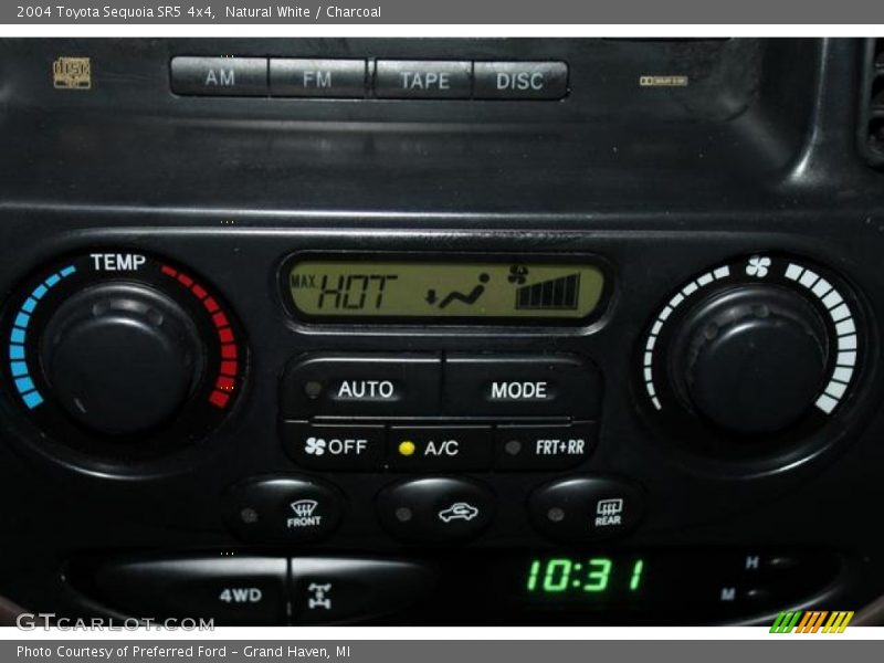 Natural White / Charcoal 2004 Toyota Sequoia SR5 4x4