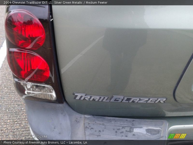 Silver Green Metallic / Medium Pewter 2004 Chevrolet TrailBlazer EXT LS