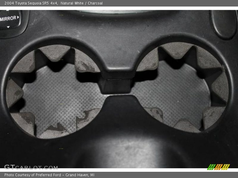 Natural White / Charcoal 2004 Toyota Sequoia SR5 4x4