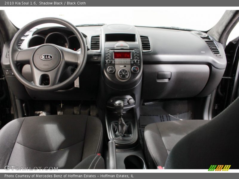 Shadow Black / Black Cloth 2010 Kia Soul 1.6