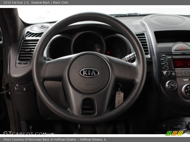 Shadow Black / Black Cloth 2010 Kia Soul 1.6