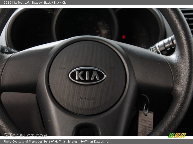 Shadow Black / Black Cloth 2010 Kia Soul 1.6