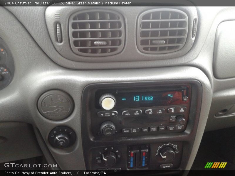 Silver Green Metallic / Medium Pewter 2004 Chevrolet TrailBlazer EXT LS