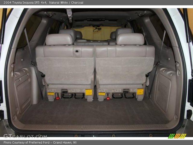 Natural White / Charcoal 2004 Toyota Sequoia SR5 4x4