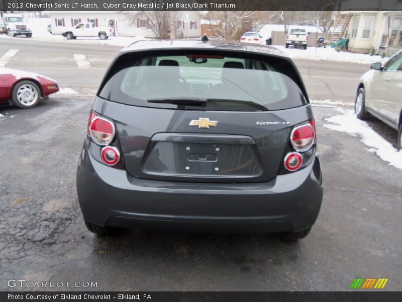 Cyber Gray Metallic / Jet Black/Dark Titanium 2013 Chevrolet Sonic LT Hatch
