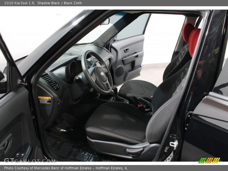 Shadow Black / Black Cloth 2010 Kia Soul 1.6