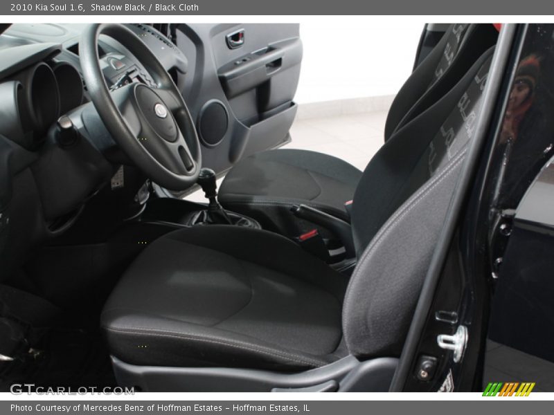 Shadow Black / Black Cloth 2010 Kia Soul 1.6