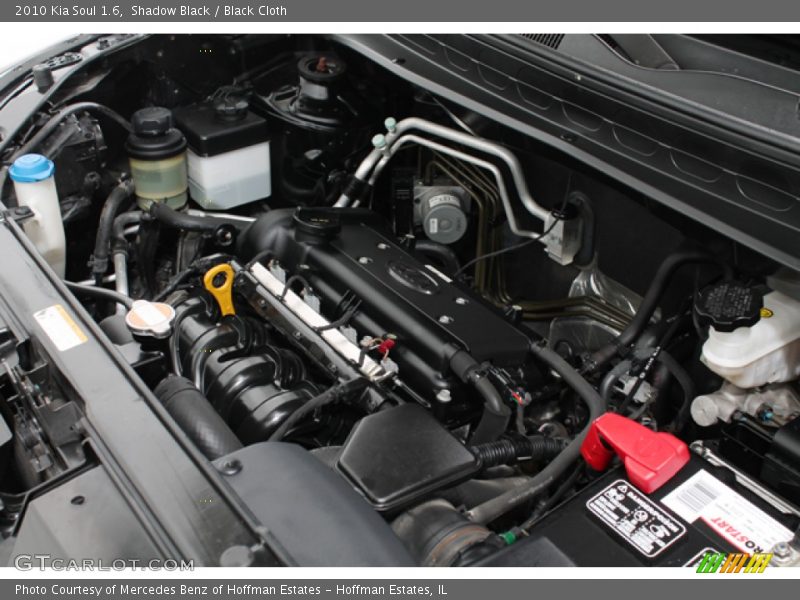 Shadow Black / Black Cloth 2010 Kia Soul 1.6
