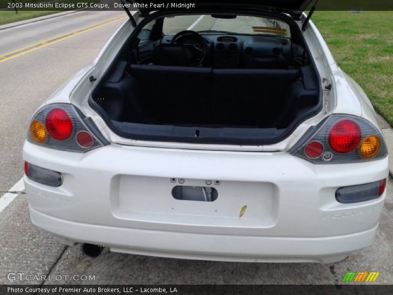 Dover White Pearl / Midnight 2003 Mitsubishi Eclipse GTS Coupe