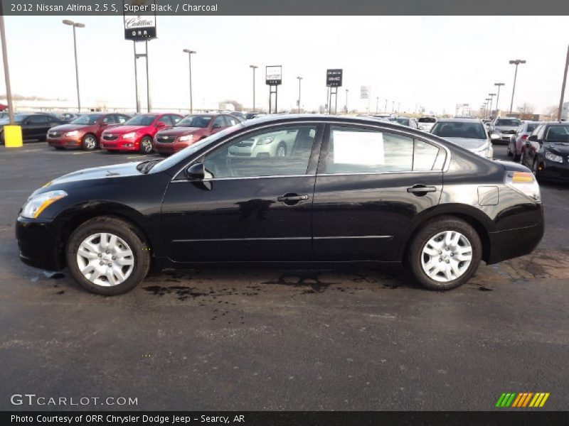 Super Black / Charcoal 2012 Nissan Altima 2.5 S