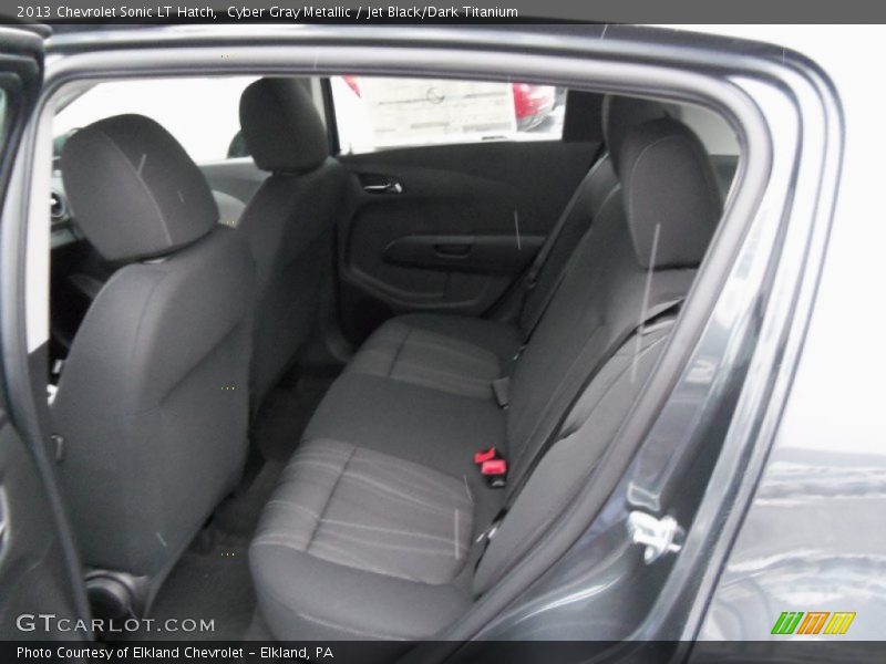 Cyber Gray Metallic / Jet Black/Dark Titanium 2013 Chevrolet Sonic LT Hatch