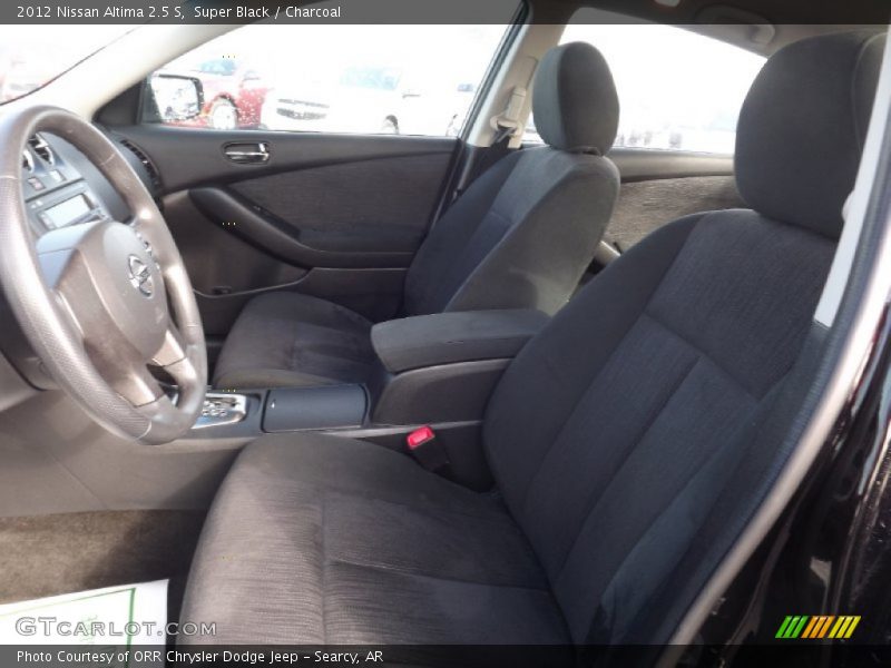 Super Black / Charcoal 2012 Nissan Altima 2.5 S
