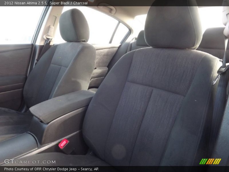 Super Black / Charcoal 2012 Nissan Altima 2.5 S