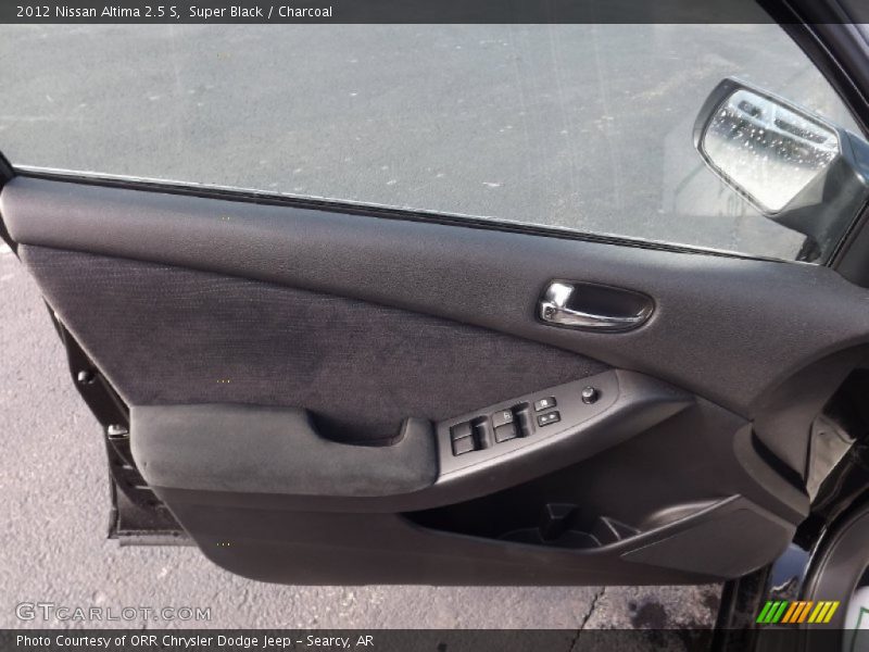 Super Black / Charcoal 2012 Nissan Altima 2.5 S
