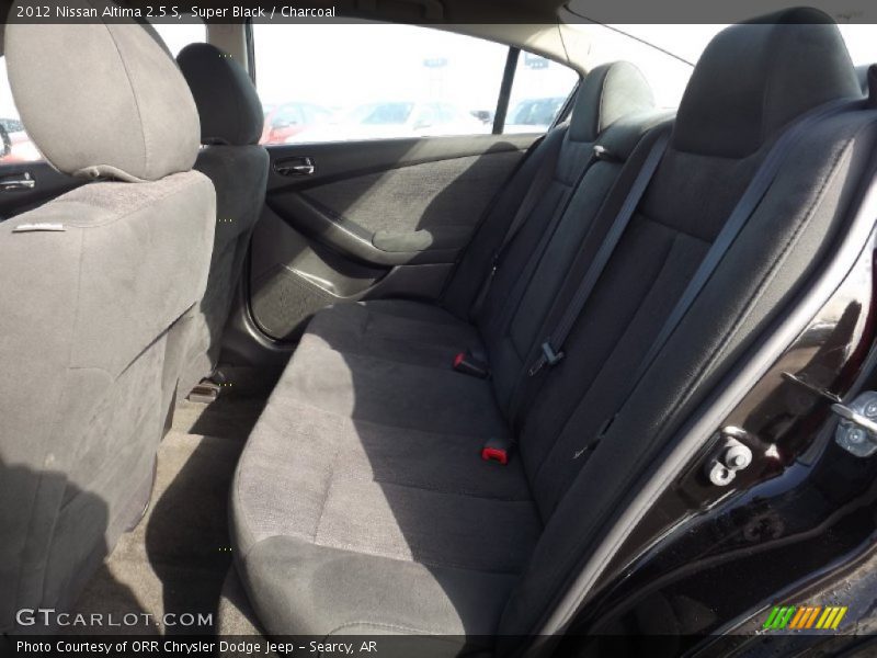 Super Black / Charcoal 2012 Nissan Altima 2.5 S