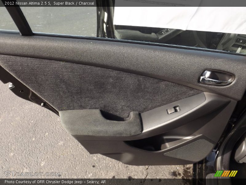 Super Black / Charcoal 2012 Nissan Altima 2.5 S