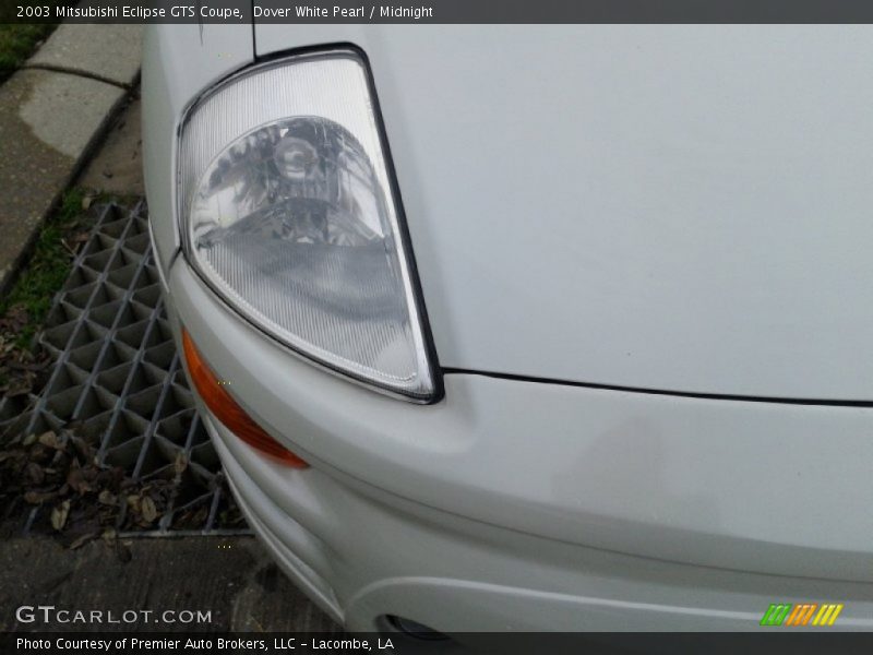 Dover White Pearl / Midnight 2003 Mitsubishi Eclipse GTS Coupe