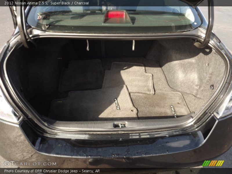 Super Black / Charcoal 2012 Nissan Altima 2.5 S