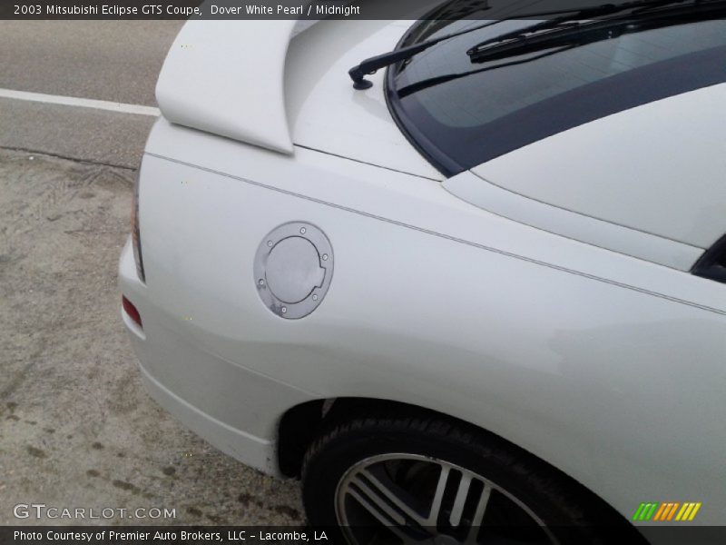 Dover White Pearl / Midnight 2003 Mitsubishi Eclipse GTS Coupe