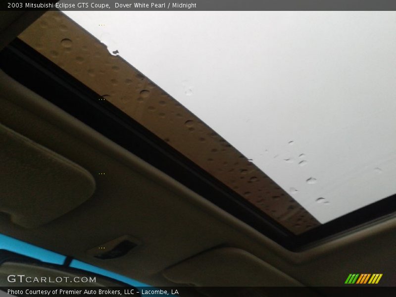 Dover White Pearl / Midnight 2003 Mitsubishi Eclipse GTS Coupe