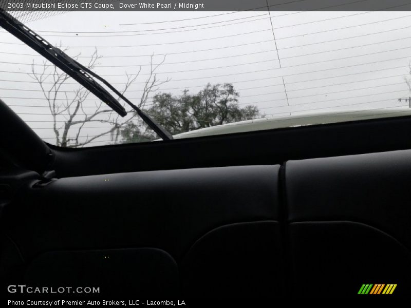 Dover White Pearl / Midnight 2003 Mitsubishi Eclipse GTS Coupe
