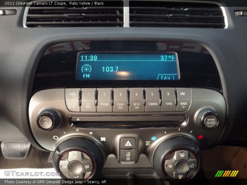 Rally Yellow / Black 2011 Chevrolet Camaro LT Coupe
