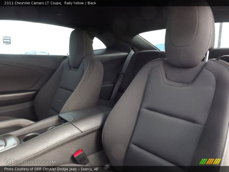Rally Yellow / Black 2011 Chevrolet Camaro LT Coupe