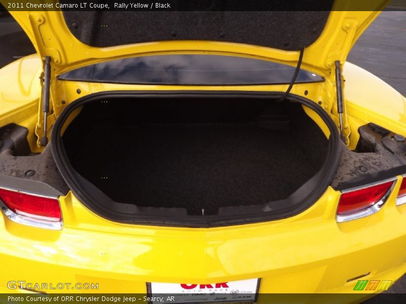 Rally Yellow / Black 2011 Chevrolet Camaro LT Coupe