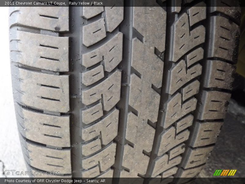 Rally Yellow / Black 2011 Chevrolet Camaro LT Coupe