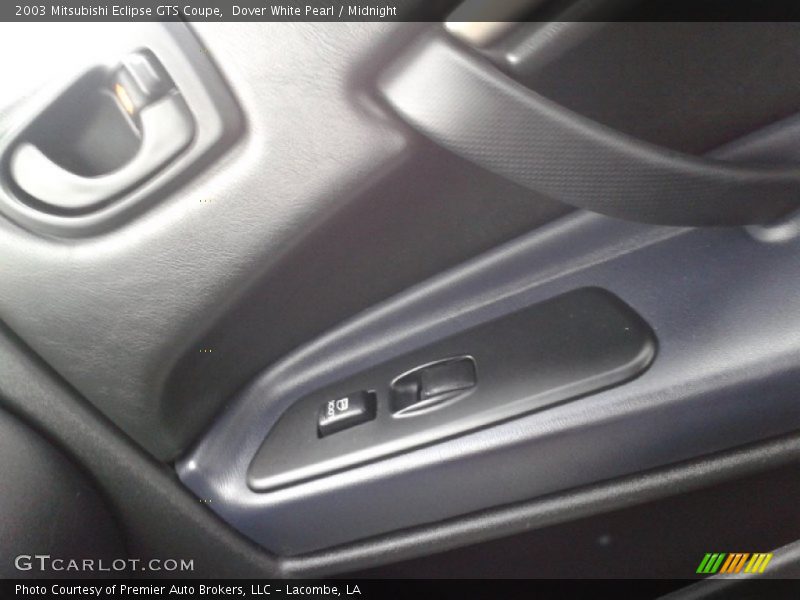 Dover White Pearl / Midnight 2003 Mitsubishi Eclipse GTS Coupe