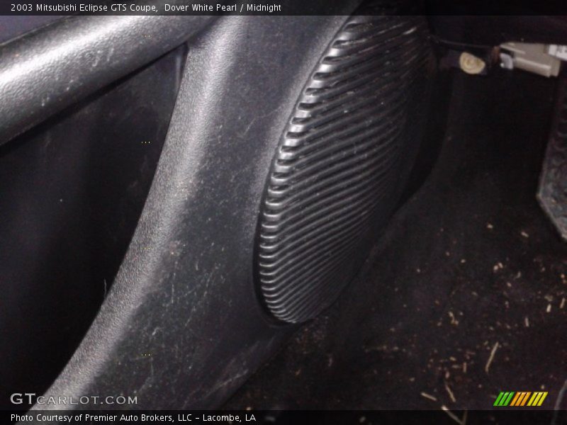 Dover White Pearl / Midnight 2003 Mitsubishi Eclipse GTS Coupe