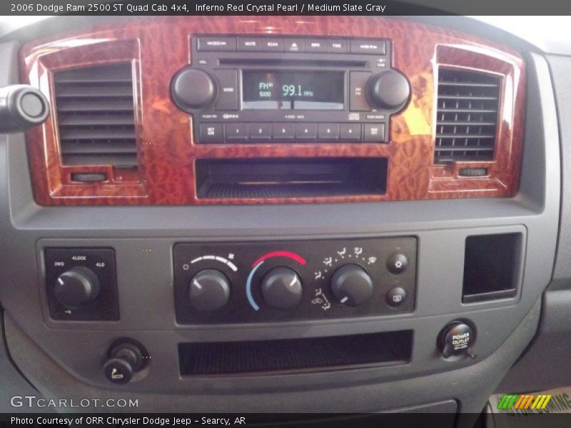 Inferno Red Crystal Pearl / Medium Slate Gray 2006 Dodge Ram 2500 ST Quad Cab 4x4