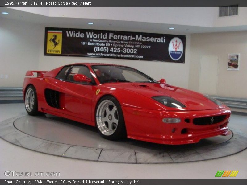 Rosso Corsa (Red) / Nero 1995 Ferrari F512 M